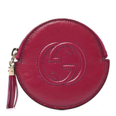 gucci soho round coin purse|Gucci soho shoulder bag medium.